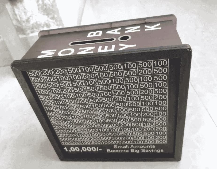 1 lakh money saving box - Zap - Kart