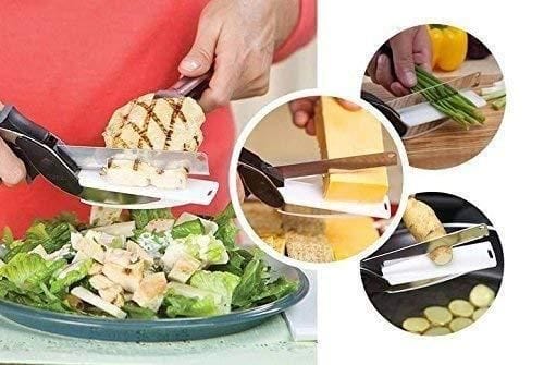 Clever Cutter - 2 in 1 Kitchen Knife / Cleaver Cutters - Zap - Kart