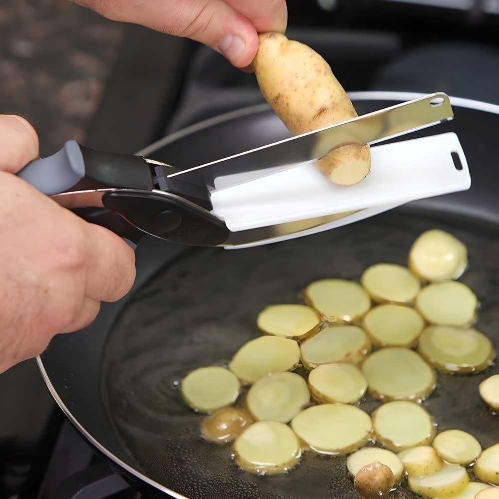 Clever Cutter - 2 in 1 Kitchen Knife / Cleaver Cutters - Zap - Kart