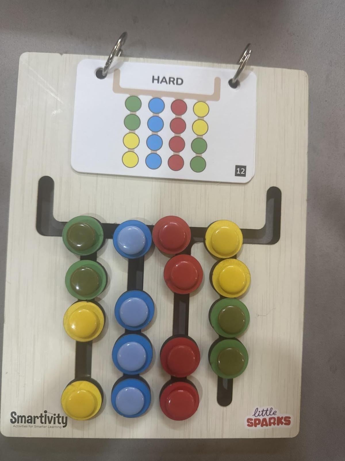 color matching slide puzzle - Zap - Kart