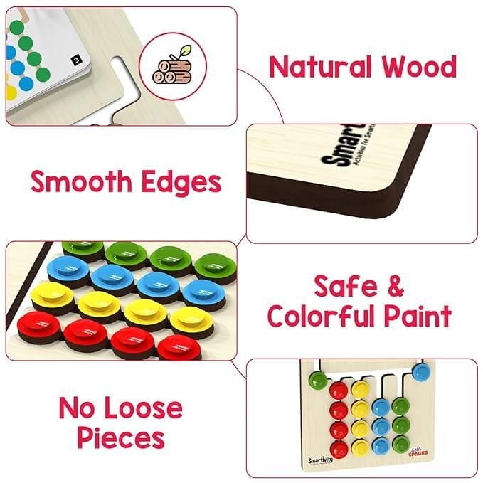 color matching slide puzzle - Zap - Kart