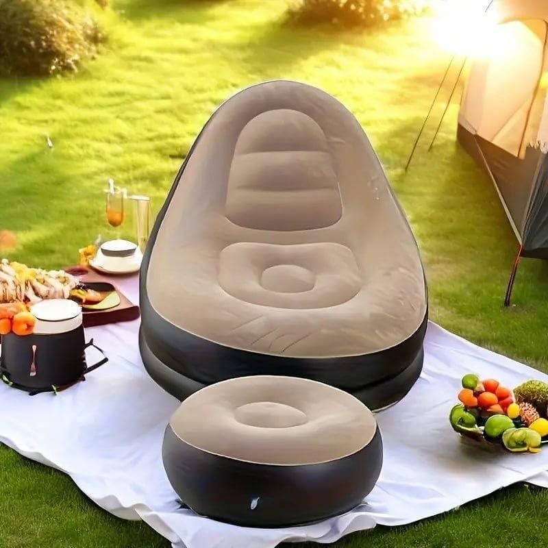 Inflatable Sofa with Footstool - Zap - Kart