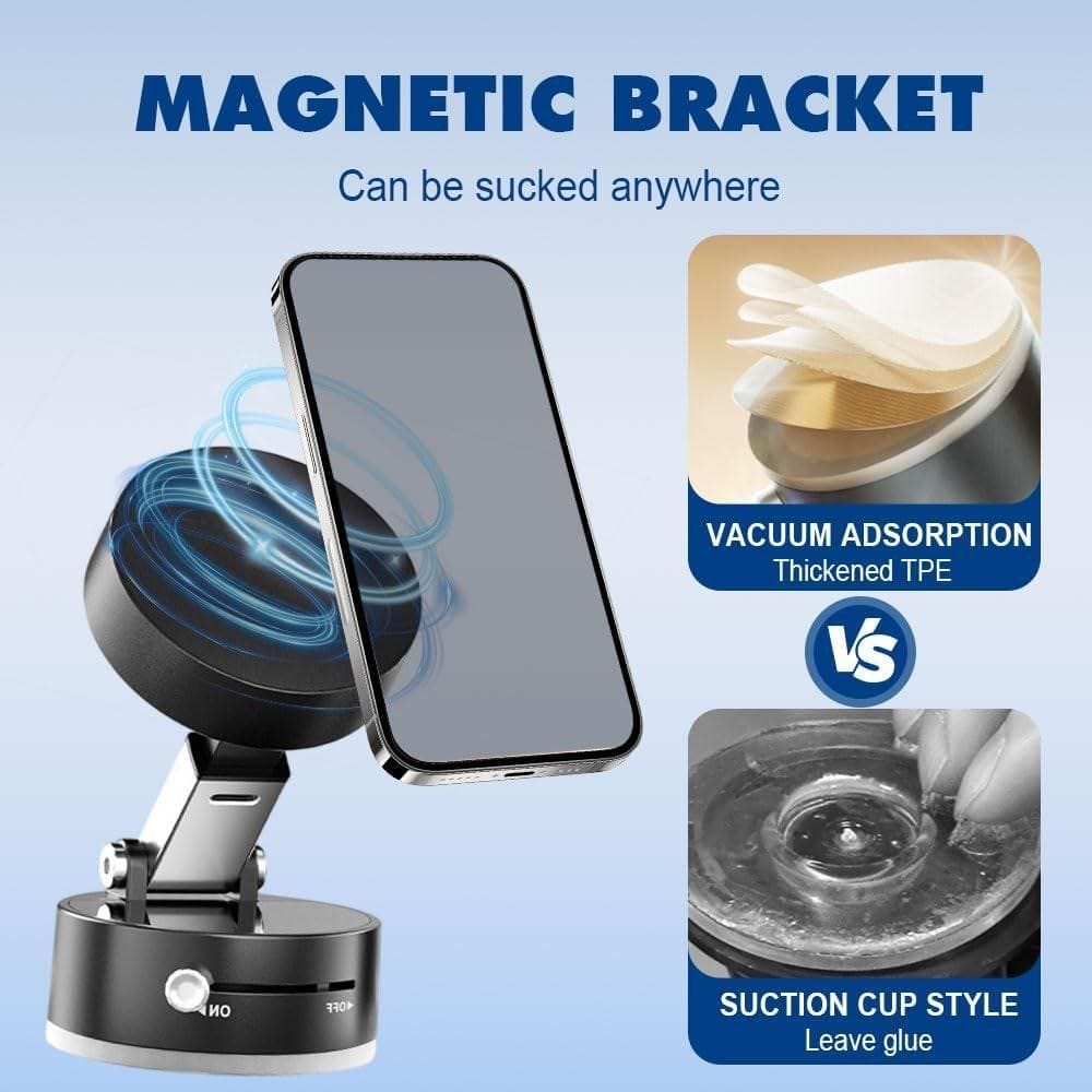 Vacuum suction car phone mount - Zap - Kart