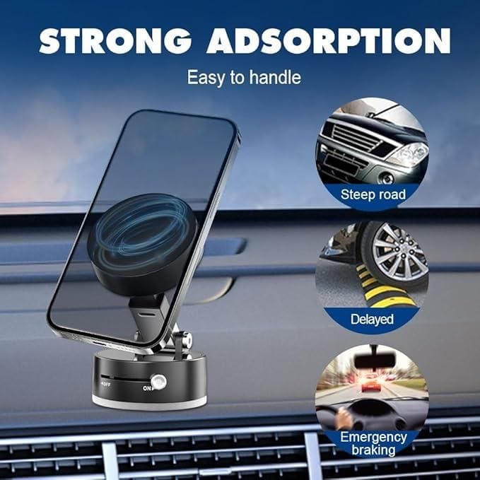 Vacuum suction car phone mount - Zap - Kart